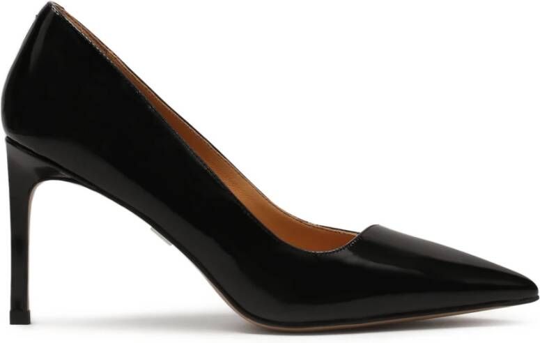 Kazar Zwarte pumps met een mooi uitgesneden bovenkant Black Dames