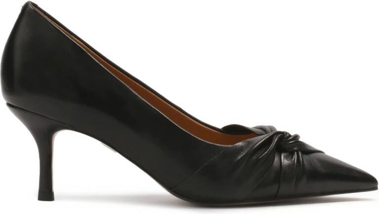 Kazar Zwarte pumps met gevlochten versiering Black Dames