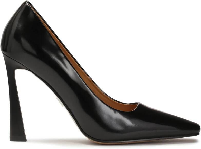 Kazar Zwarte pumps met verlengde hak Black Dames