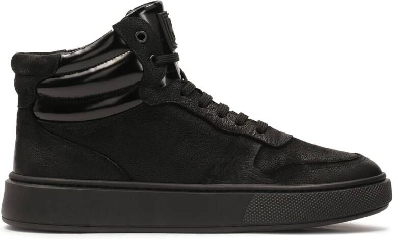 Kazar Zwarte sneakers met hoge schacht Black Heren