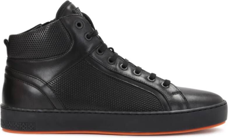 Kazar Zwarte sneakers voor mannen Black Heren