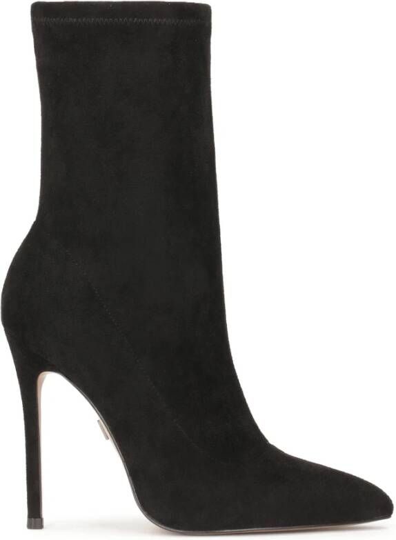 Kazar Zwarte stiletto laarzen met hak Black Dames