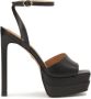 Kazar Zwarte stiletto sandalen op een platform Black Dames - Thumbnail 1