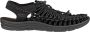 Keen Uneek Dames Sandalen Black Black Zwart Polyester K1014099 - Thumbnail 4