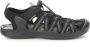 Keen Drift Creek H2 Heren Outdoor Sandalen Black Black Zwart Polyester K1026122 - Thumbnail 2