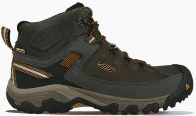 Keen Targhee III Mid WP Wandelschoenen Zwart Olijfgroen