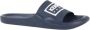 Kenzo Blauwe Logo Slippers Blue Heren - Thumbnail 1