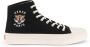 Kenzo Canvas High Top Sneakers met Lucky Tiger Print Black Dames - Thumbnail 1