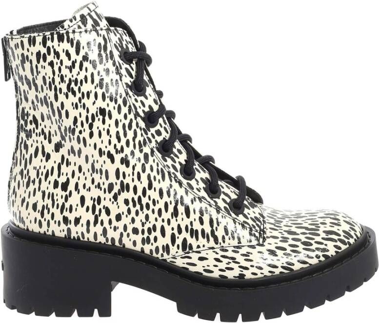 Kenzo Ecru Veterschoenen voor de enkel Beige Dames