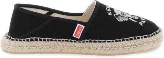 Kenzo Espadrilles met logo Black Dames