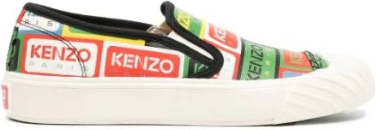 Kenzo Kleurrijke Stijlvolle Sneakers Multicolor Dames