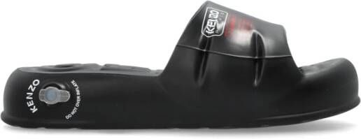 Kenzo Rubber slides Black Dames