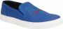 Kenzo Blauwe Skate Slip-On Sneakers Blue Heren - Thumbnail 6