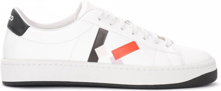 Kenzo Low-Top Sneakers Kourt K Logo Low-top Sneakers in wit