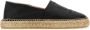 Kenzo Stijlvolle zwarte leren espadrilles Black Dames - Thumbnail 1