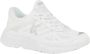 Kenzo Witte Logo Sneakers Mesh Inzetstukken White Dames - Thumbnail 8