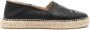 Kenzo Stijlvolle zwarte leren espadrilles Black Dames - Thumbnail 3