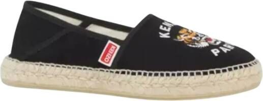 Kenzo Zwarte Tijger Espadrilles Black Dames