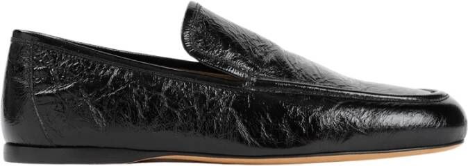 Khaite Alessia Zwarte Loafers Black Dames