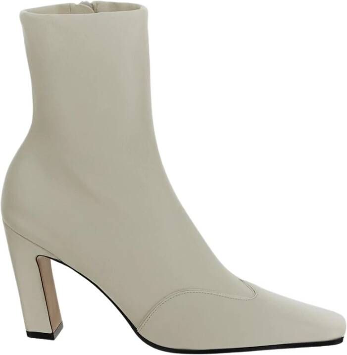 Khaite Dameslaarzen Stijlvolle Schoenencollectie Beige Dames