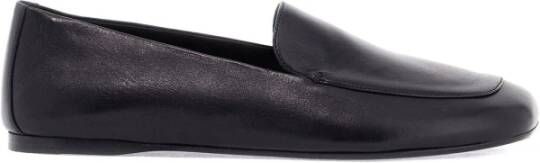 Khaite Nappa Leren Loafers Black Dames