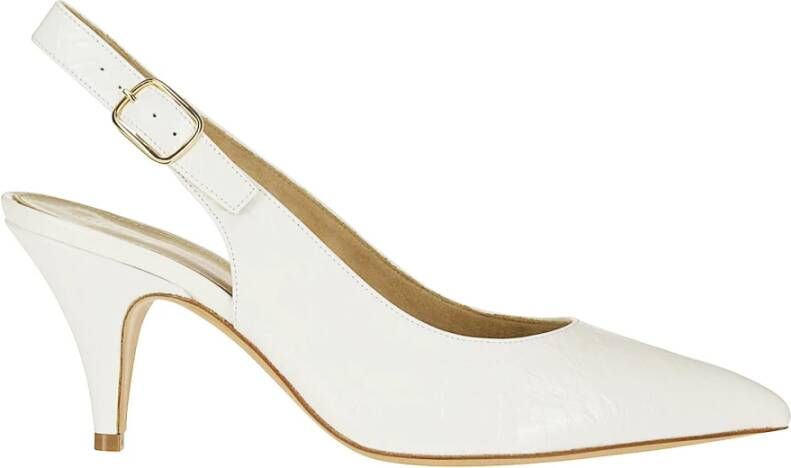 Khaite Stijlvolle River Slingback Pump White Dames