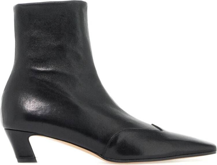 Khaite Stretch enkel cowboylaarzen Black Dames