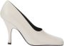 Khaite Vierkante Neus Hoge Hak Pumps Beige Dames - Thumbnail 1