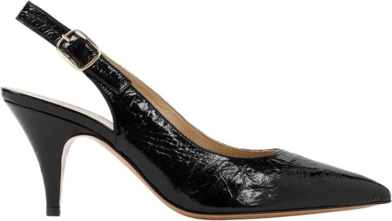 Khaite Zwarte River Slingback Pumps Black Dames