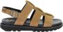 Kickers Comfortabele Leren Sandalen Neosinead Brown Dames - Thumbnail 1