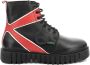 Kickers Fabuleuze Leren Veterschoenen Black Dames - Thumbnail 6