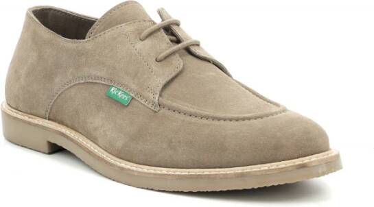 Kickers Geknoopte Derby Schoenen Beige Heren