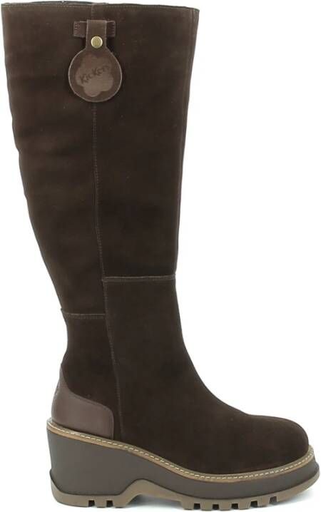 Kickers Kick Walkside High Boots Bruin Dames