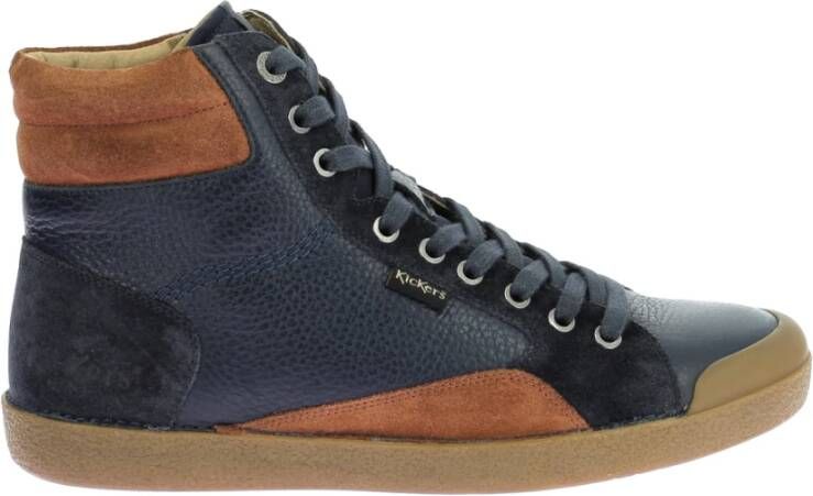 Kickers Hoge Top Sneakers Kick Tune Blue Heren