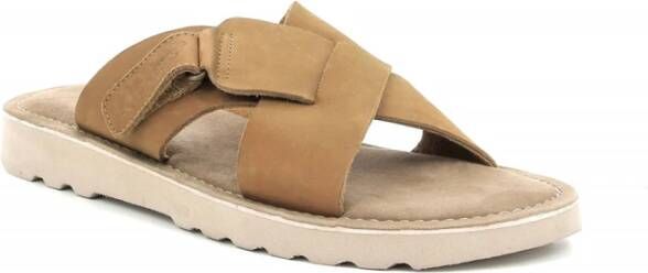 Kickers Kickostra Sandals Beige Heren