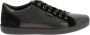 Kickers Lage Top Leren Sneakers Kick Trainer Black Heren - Thumbnail 1