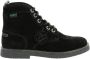 Kickers Legendarische Veterschoenen van Leer Black Dames - Thumbnail 1