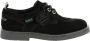 Kickers Levy Derby Schoenen Leer Veters Comfort Black Dames - Thumbnail 1