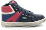 Kickers Lowell Hoge Sneakers Blue Heren - Thumbnail 1