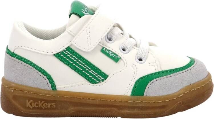 Kickers Sneakers Green Heren