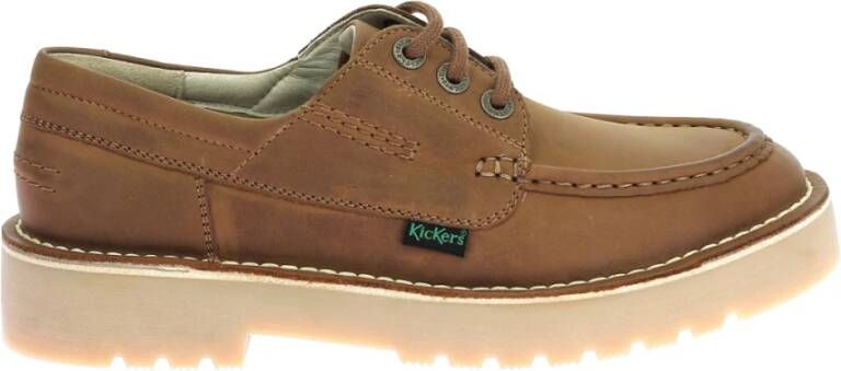 Kickers Stijlvolle Bootschoenen voor Heren Brown Heren