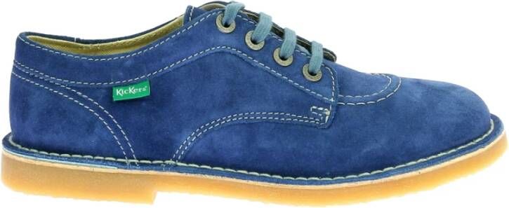 Kickers Stijlvolle Kick Karma Derby Schoenen Blue Heren