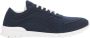 Kiton Canvas Sneaker met Non-Slip Sole Blue Heren - Thumbnail 1