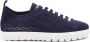 Kiton Gebreide Sneakers Blauw Logo Geborduurd Blue Heren - Thumbnail 1