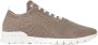 Kiton Grijze Gebreide Sneakers Brown Dames - Thumbnail 1