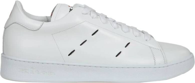 Kiton Heren Casual Sneakers Schoenen White Heren