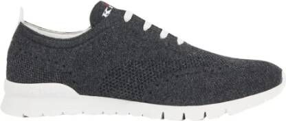 Kiton Kasjmier Gebreide Sneakers Gray Heren