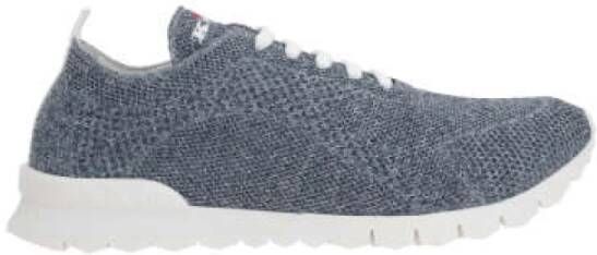 Kiton Laag-Top Stretch Gebreide Sneakers Multicolor Heren