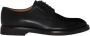 Kiton Met De Hand Geverfde Leren Derby Schoen Black Heren - Thumbnail 1