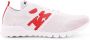 Kiton Monogram Gebreide Sneakers Veters Rubber Zool White Heren - Thumbnail 1